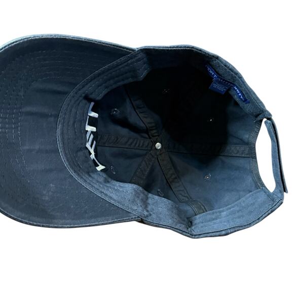 Dell Technologies Ball Cap Unisex Faded Gray Hook & Loop Embroidered Adjustable - Picture 5 of 6